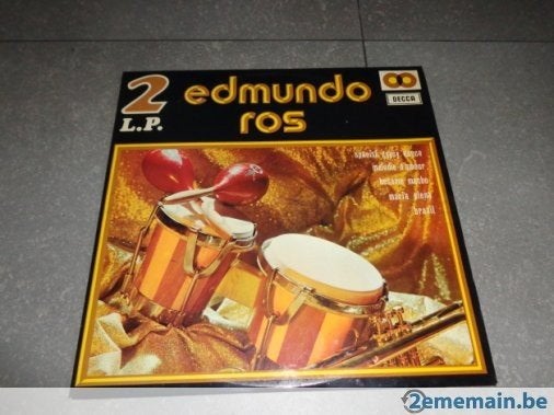LP/ 2 X EDMUNDO ROS, Cd's en Dvd's, Ophalen, LP, Latin, Zo goed als nieuw
