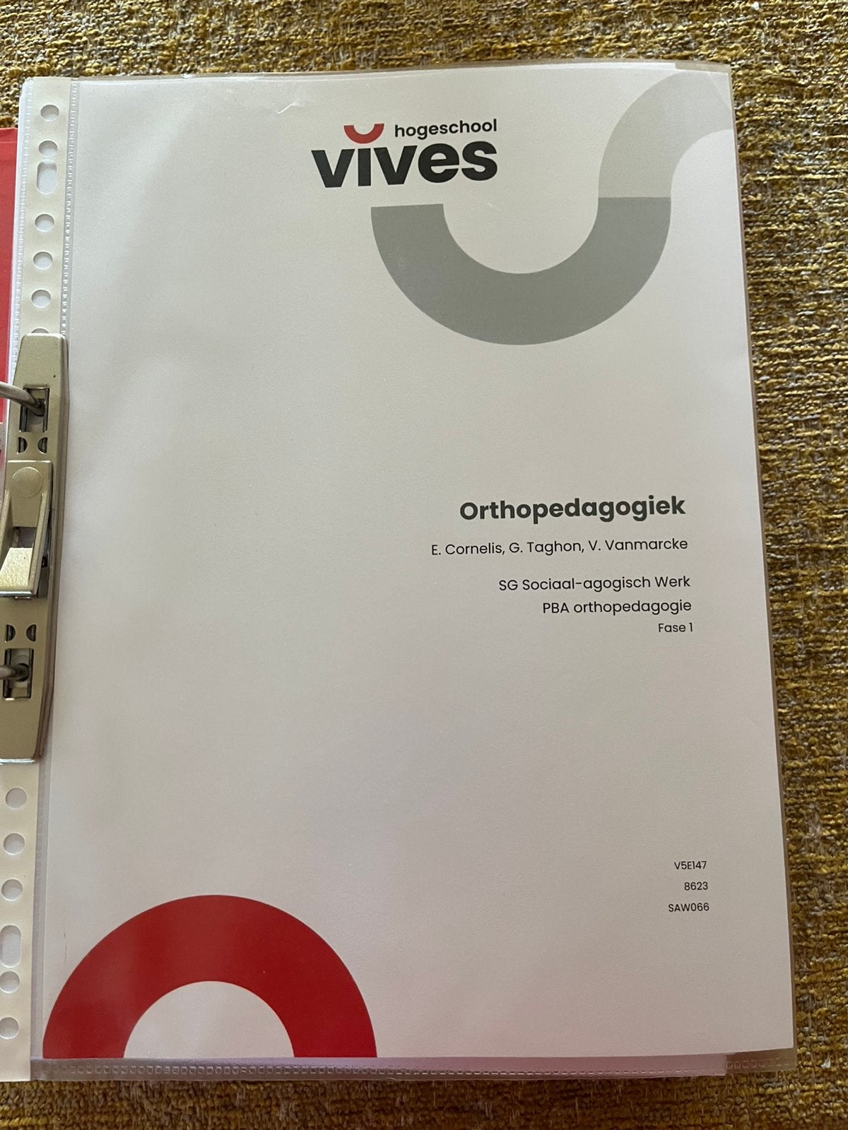 Hogeschool Vives orthopedagogiek, Boeken, Ophalen, Nieuw