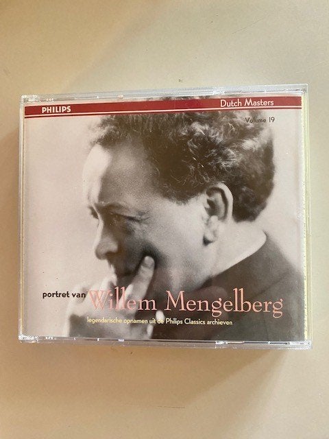 Portrait de Willem Mengelberg CD, Enlèvement ou Envoi, Comme neuf, Bach