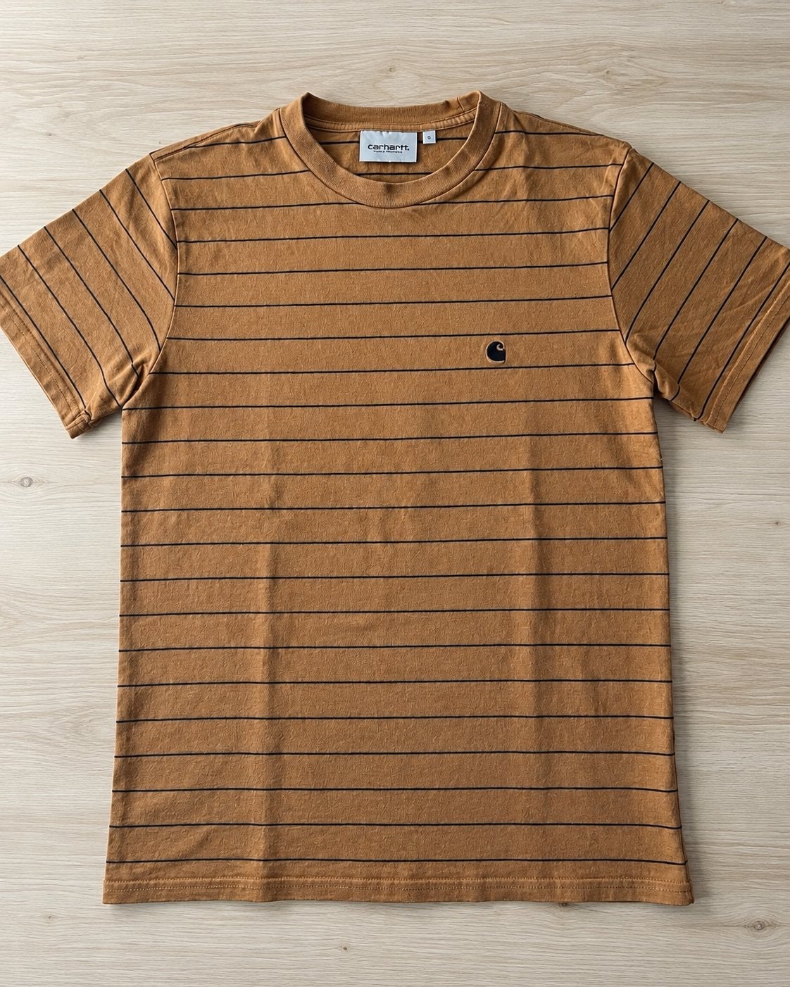 T-shirt Carhartt ~ taille S, Enlèvement ou Envoi, Comme neuf, Taille 46 (S) ou plus petite, Brun