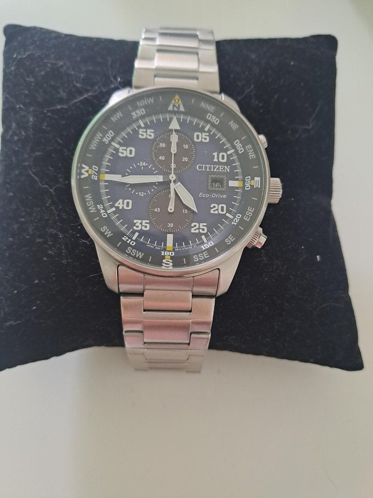 Montre Citizen Crono, Montre-bracelet, Enlèvement ou Envoi, Citizen, Acier