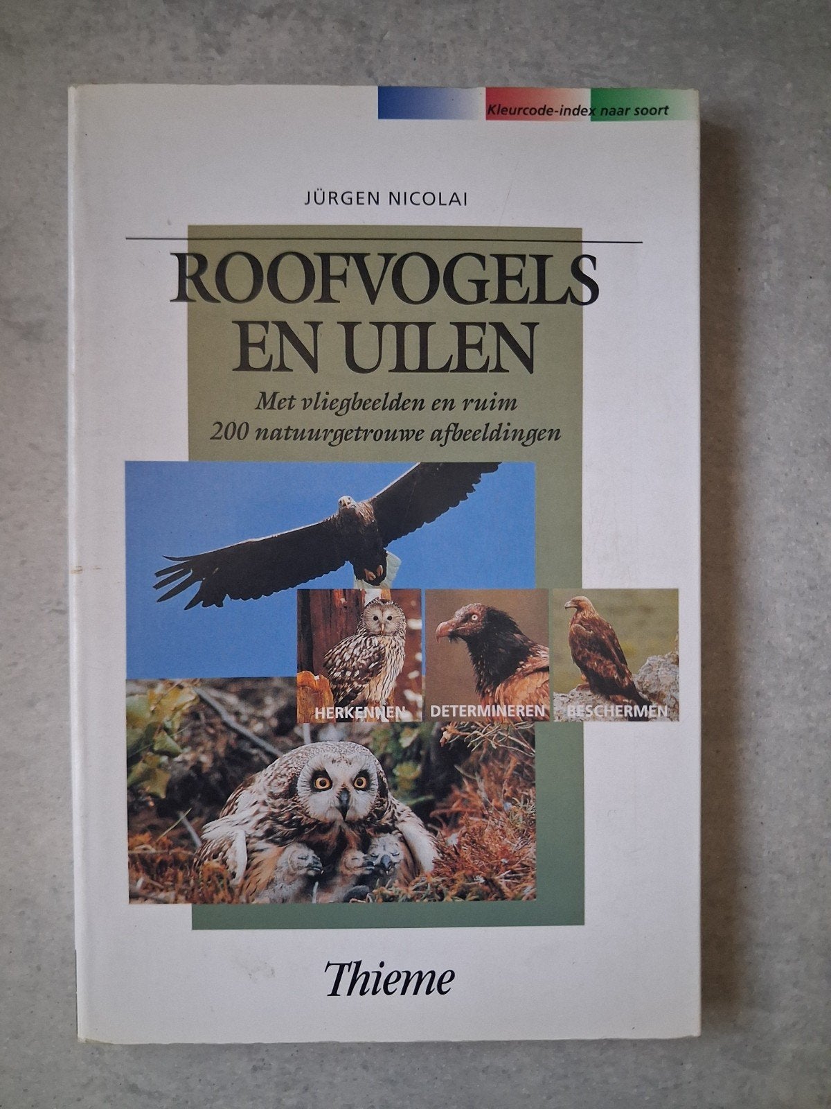 boek: roofvogels en uilen, Livres, Nature, Enlèvement