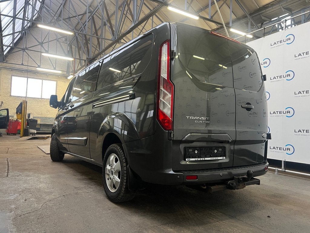Ford Transit Custom Dubbele Cabine Limited L2H1 130pk M6, Stof, Euro 6, 2800 kg, 2131 kg