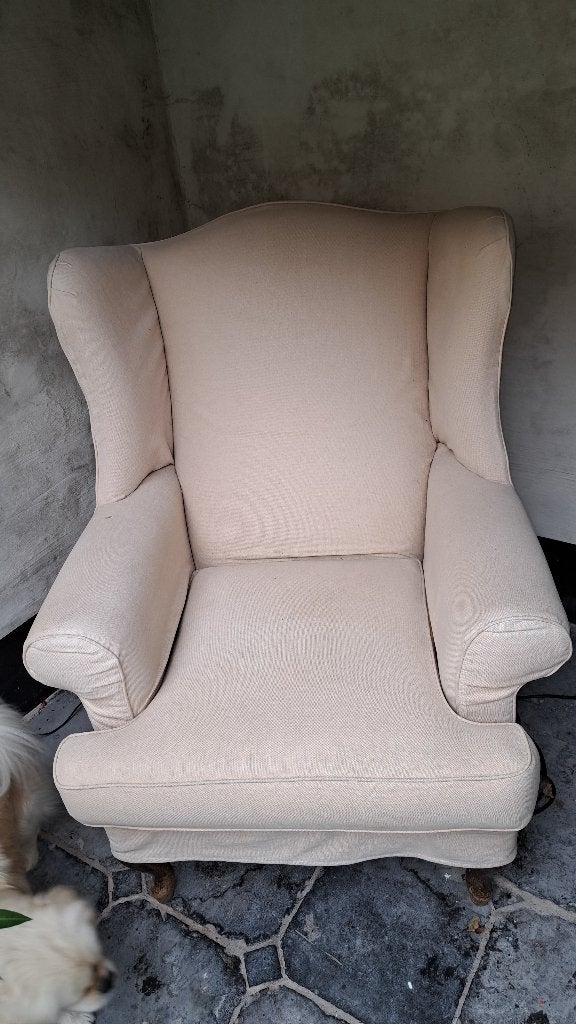 Fauteuil Louis XV, Comme neuf, Enlèvement, 50 à 75 cm, Bois