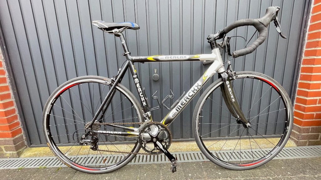 Koers/racefiets Eddy Merckx, Fietsen en Brommers, Fietsen | Racefietsen, Ophalen, 28 inch, Velgrem, Aluminium