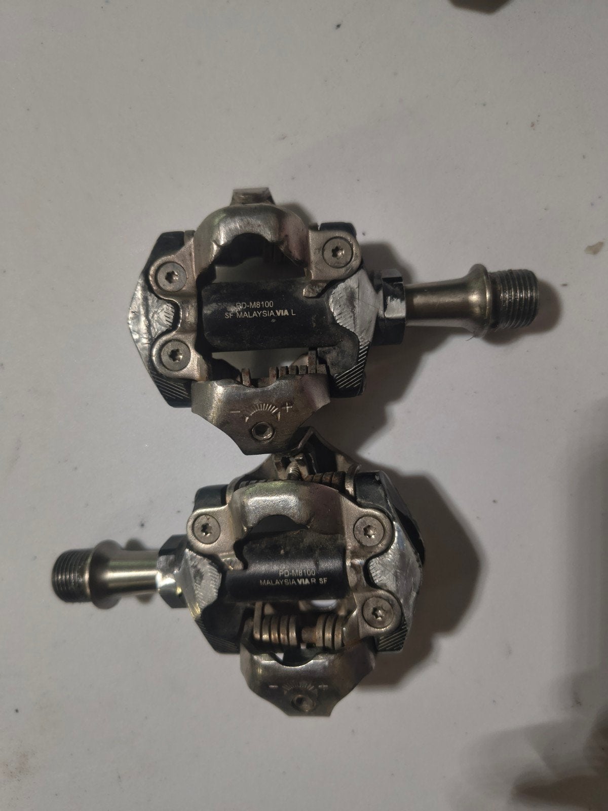 Shimano Xt mtb-pedaal, Ophalen