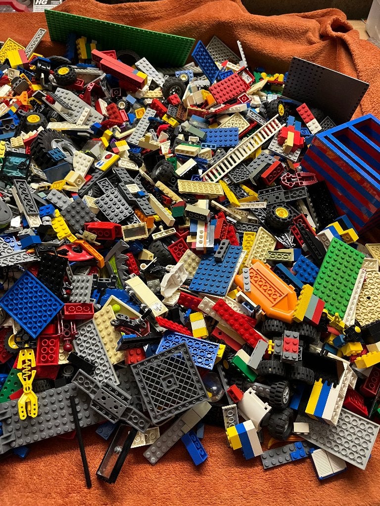 Lego lot 15kg, Lego, Utilisé, Briques en vrac, Enlèvement ou Envoi