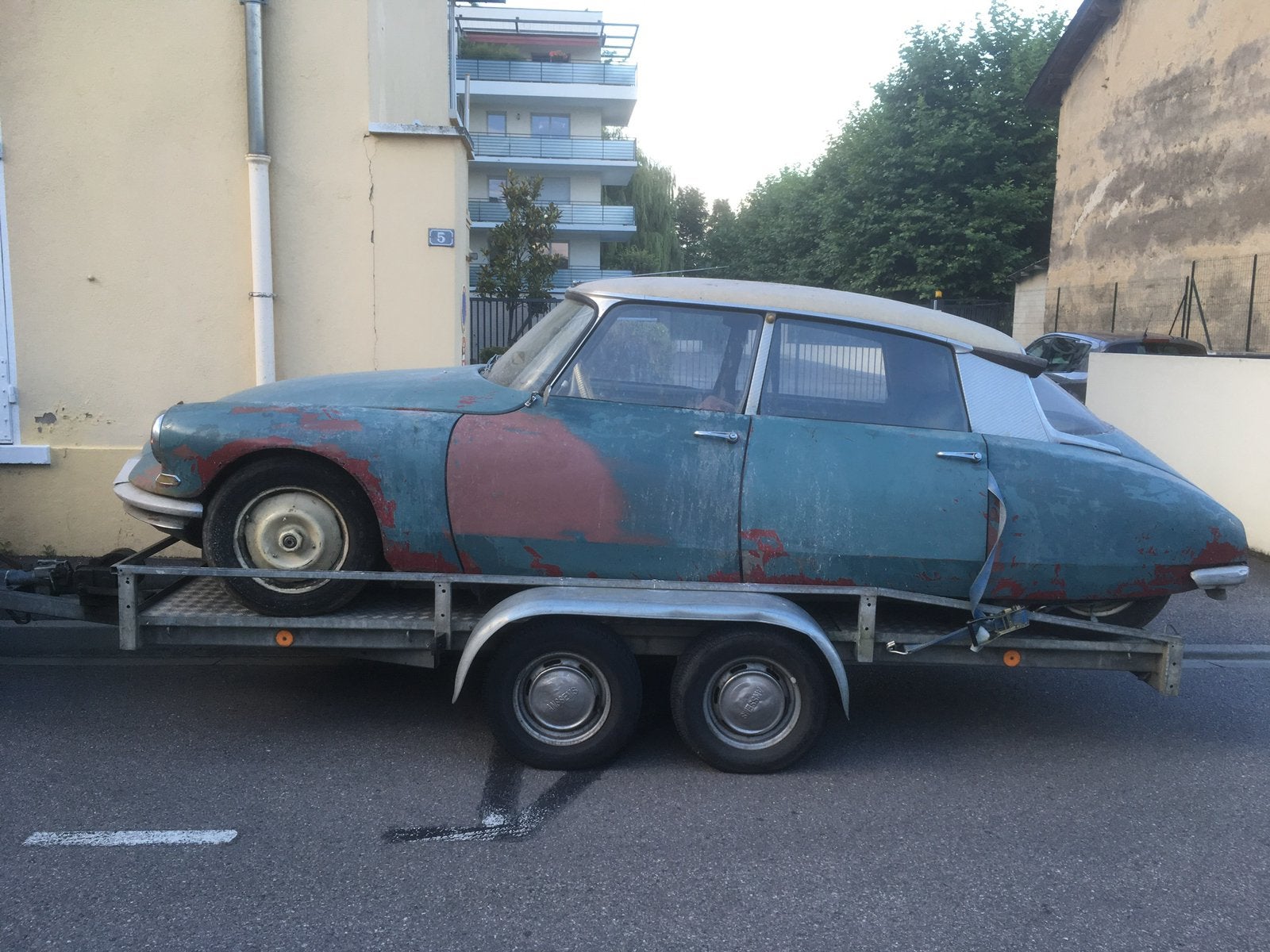 Citroen ds / id 19p, Voorwielaandrijving, 4 deurs, Stof, Citroën