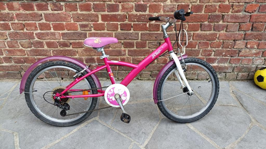 Vélo 20' btwin fille rose, Enlèvement, 20 pouces