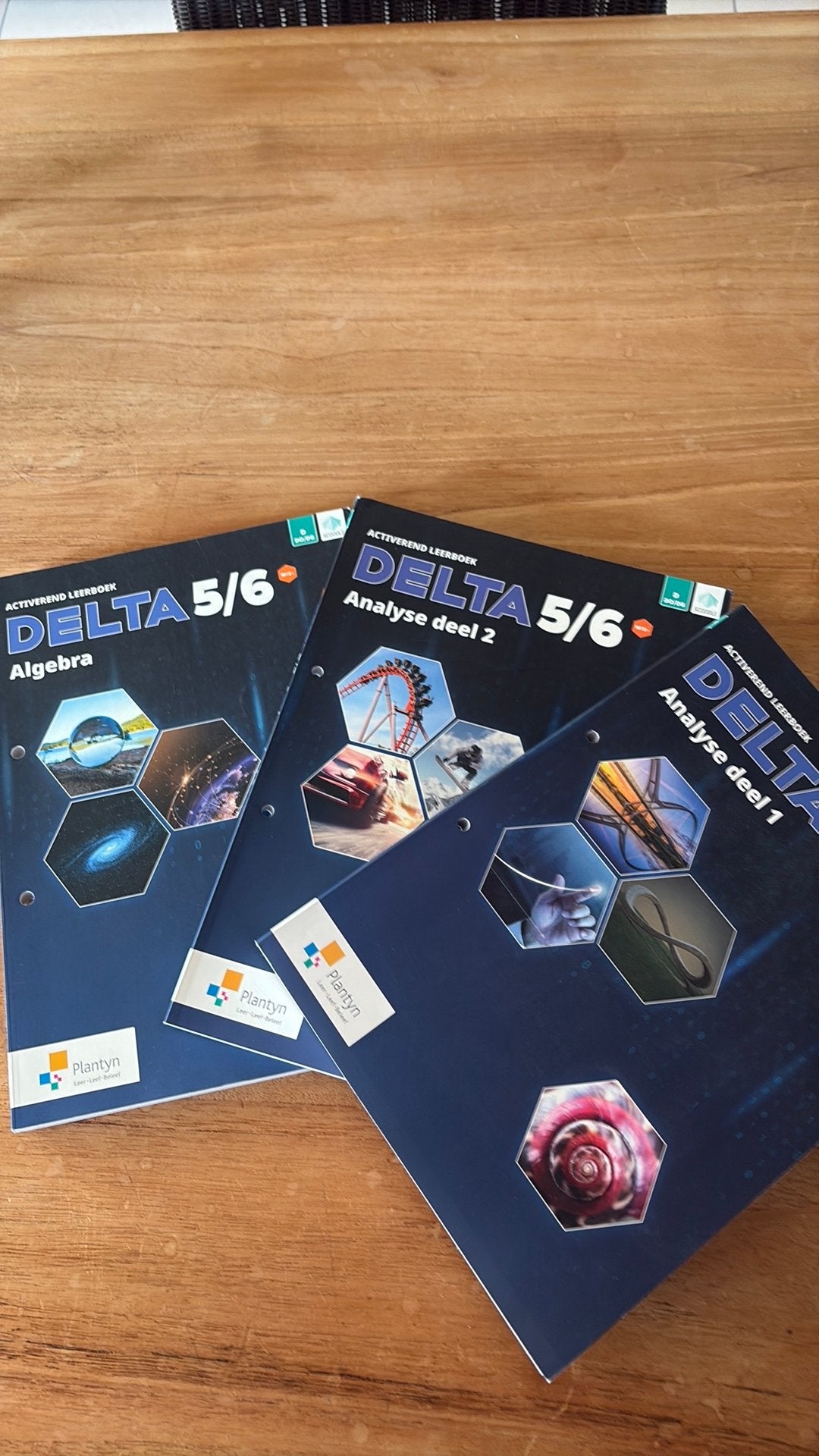 Delta 5/6 Analyse deel 1, analyse deel 2 en Algebra, Boeken, ASO, Maarten Arts; Nicole De Wilde; Jesse Aerts; Tom Spons; Ylke v...