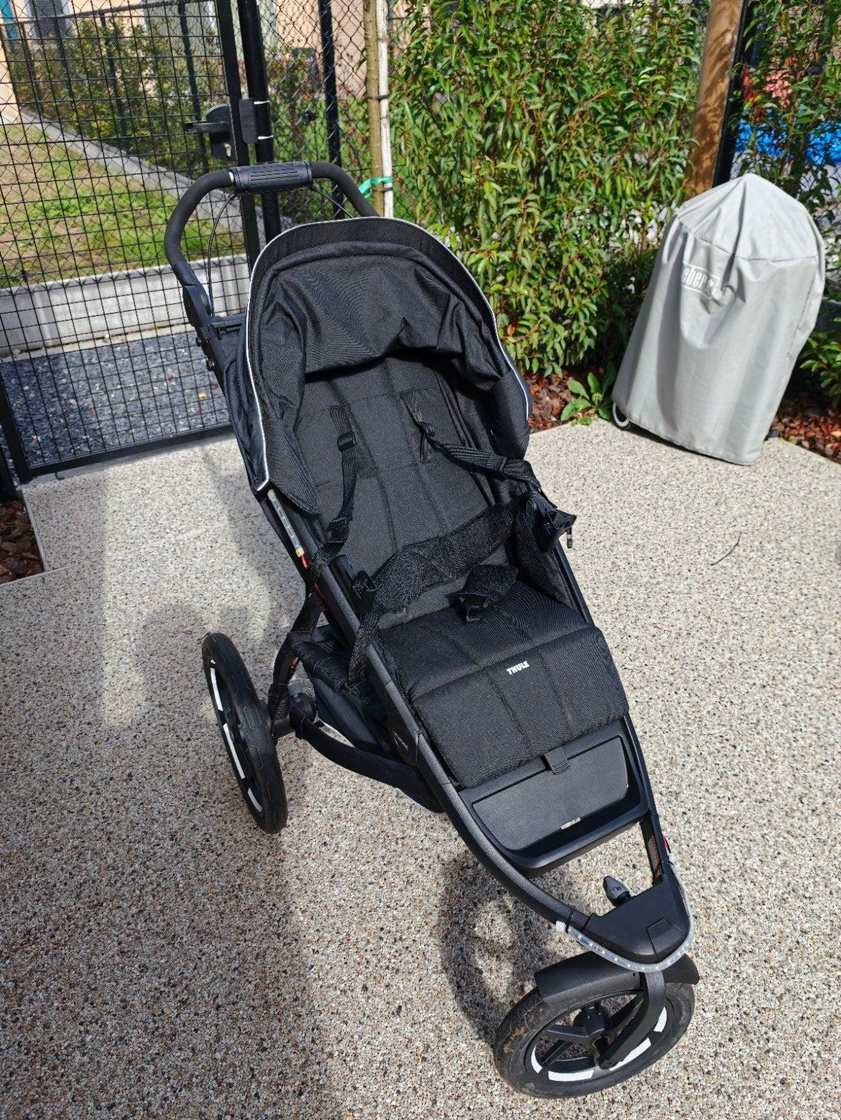 Thule Urban Glide 3 met veel accessoires, Enlèvement, Utilisé, Autres marques, Protection de pluie