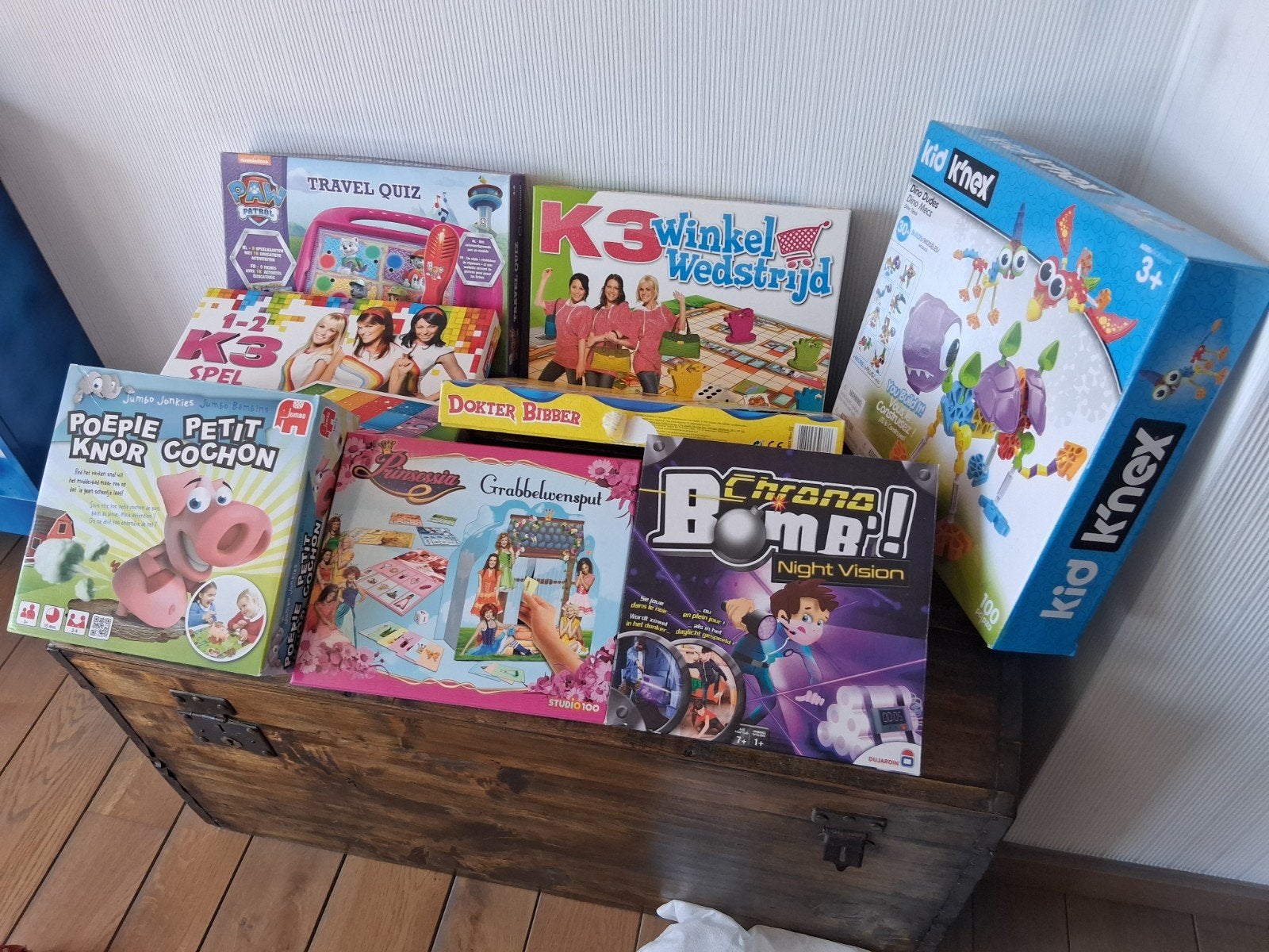 Totaal pakket spelletjes voor 4 euro, Hobby en Vrije tijd, Gezelschapsspellen | Overige, Ophalen