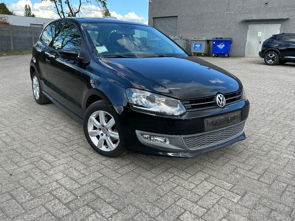 Volkswagen Polo 1.6 tdi automatic highline klimatronic, Euro 5, Stof, 4 cilinders, Zwart