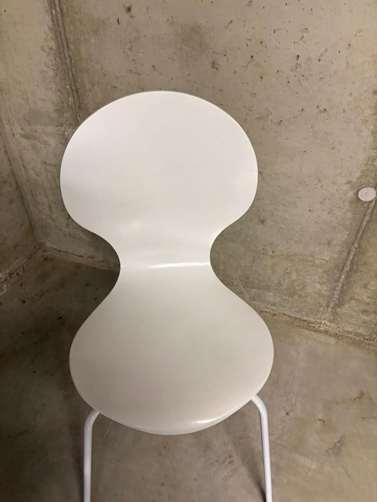 Design stoeltje wit, Huis en Inrichting, Ophalen, Wit, Design, Zo goed als nieuw