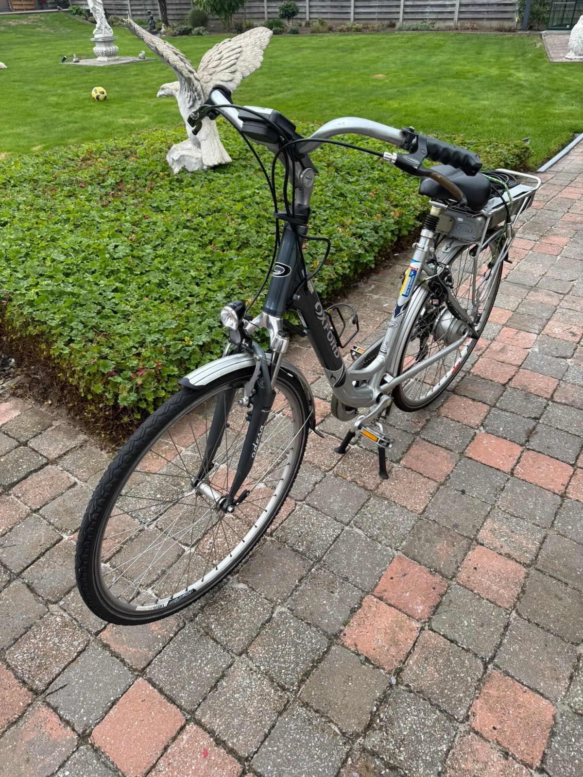 El fiets oxford, Enlèvement, Comme neuf