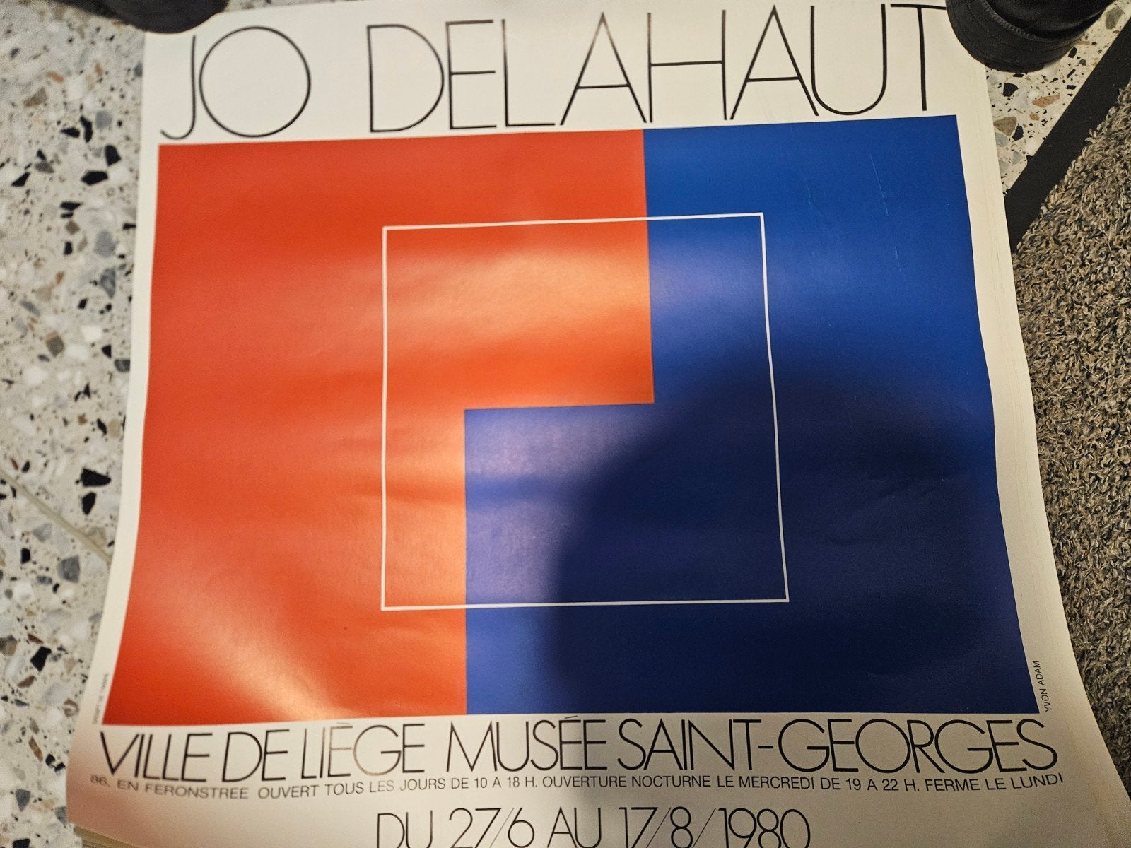 Affiches de Jo Delahaut 1980, Antiquités & Art, Enlèvement ou Envoi