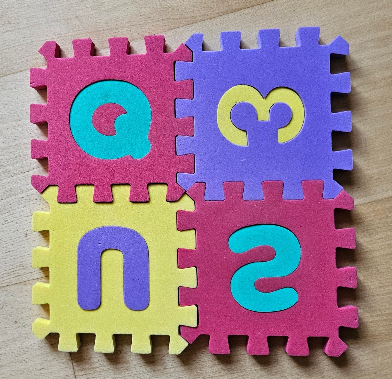 Tapis de jeu complet en forme de puzzle, Enlèvement, Comme neuf