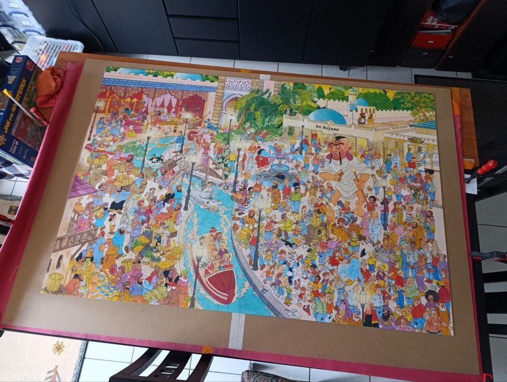 Jan van haasteren fata morgana, Enlèvement