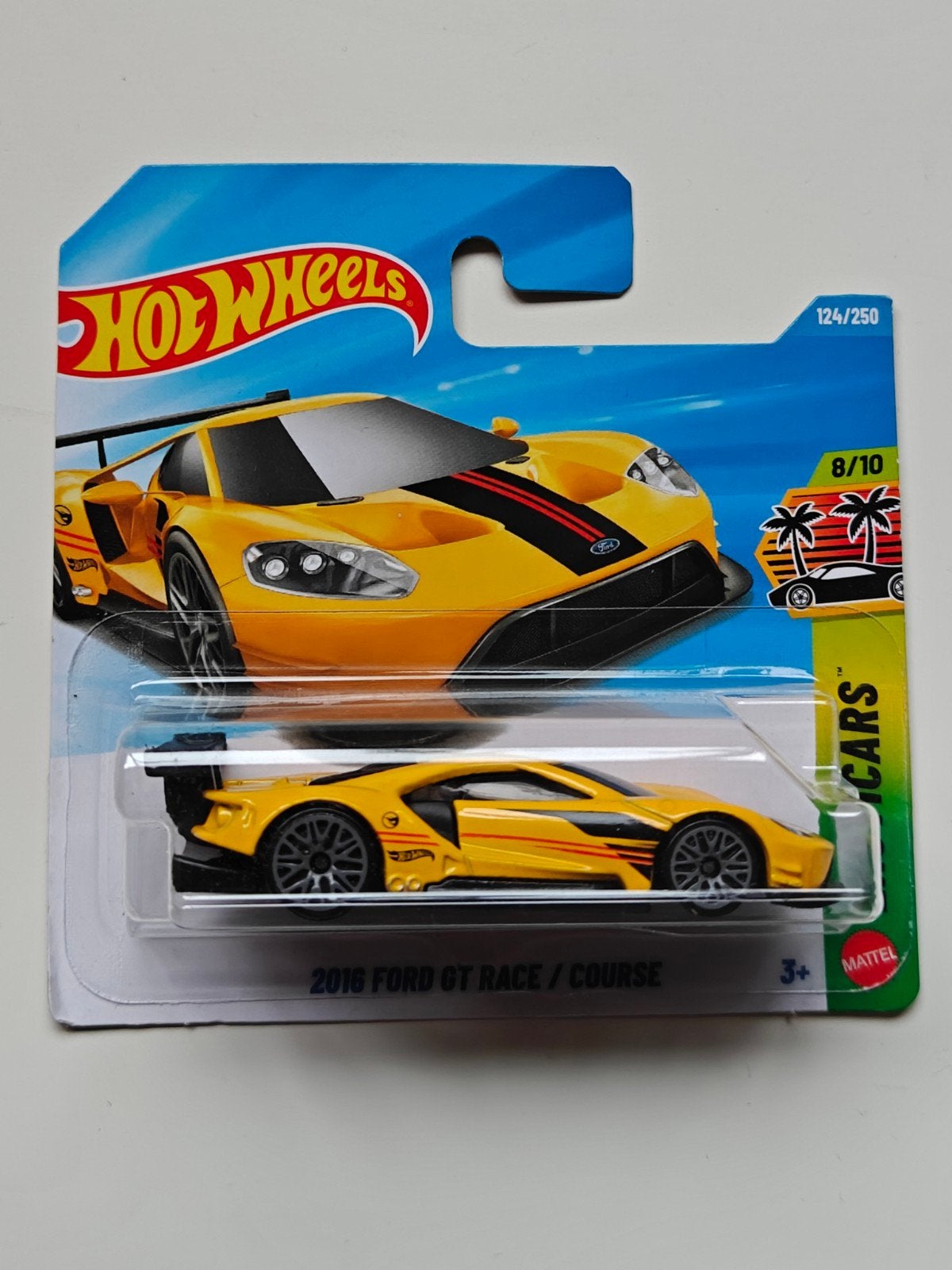 Hot Wheels 2016 Ford GT Race Treasure Hunt, Ophalen of Verzenden, Auto