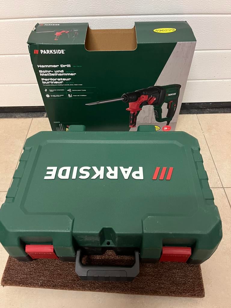 Nieuwe Parkside Chisel Puncher, Doe-het-zelf en Bouw, Gereedschap | Boormachines, Ophalen of Verzenden, Nieuw, Boor- en/of Breekhamer