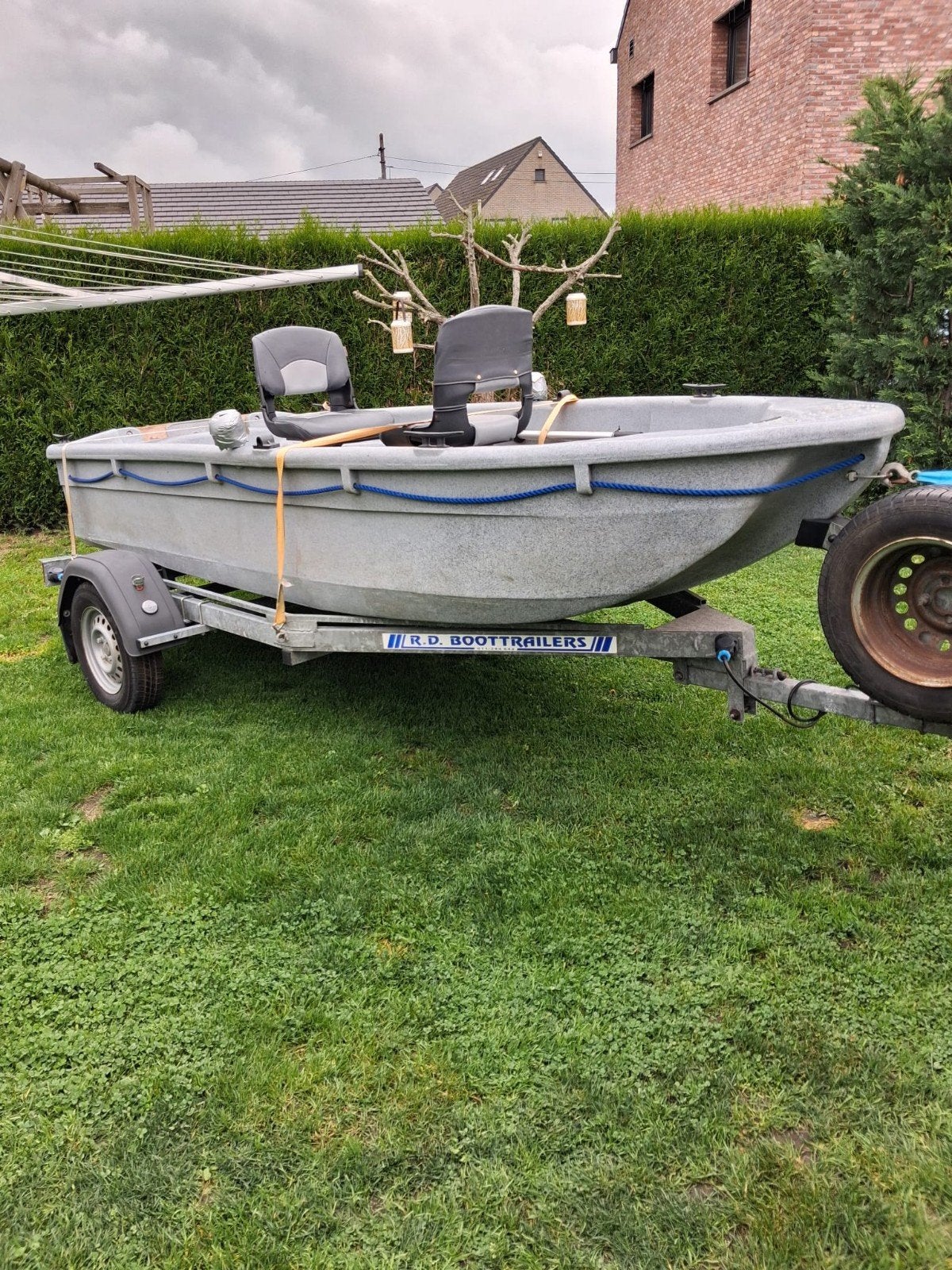 visboot, Ophalen, Benzine