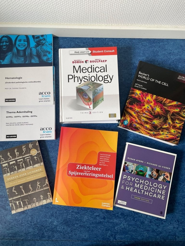 studieboeken Geneeskunde KU Leuven Bachelor, Boeken, Ophalen, Hoger Onderwijs, Nieuw, Diverse auteurs