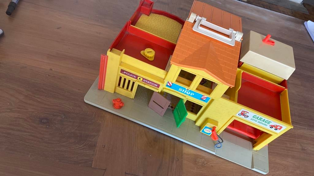 Ficher Price village play family jaren 1973, Enlèvement, Utilisé, Autres types