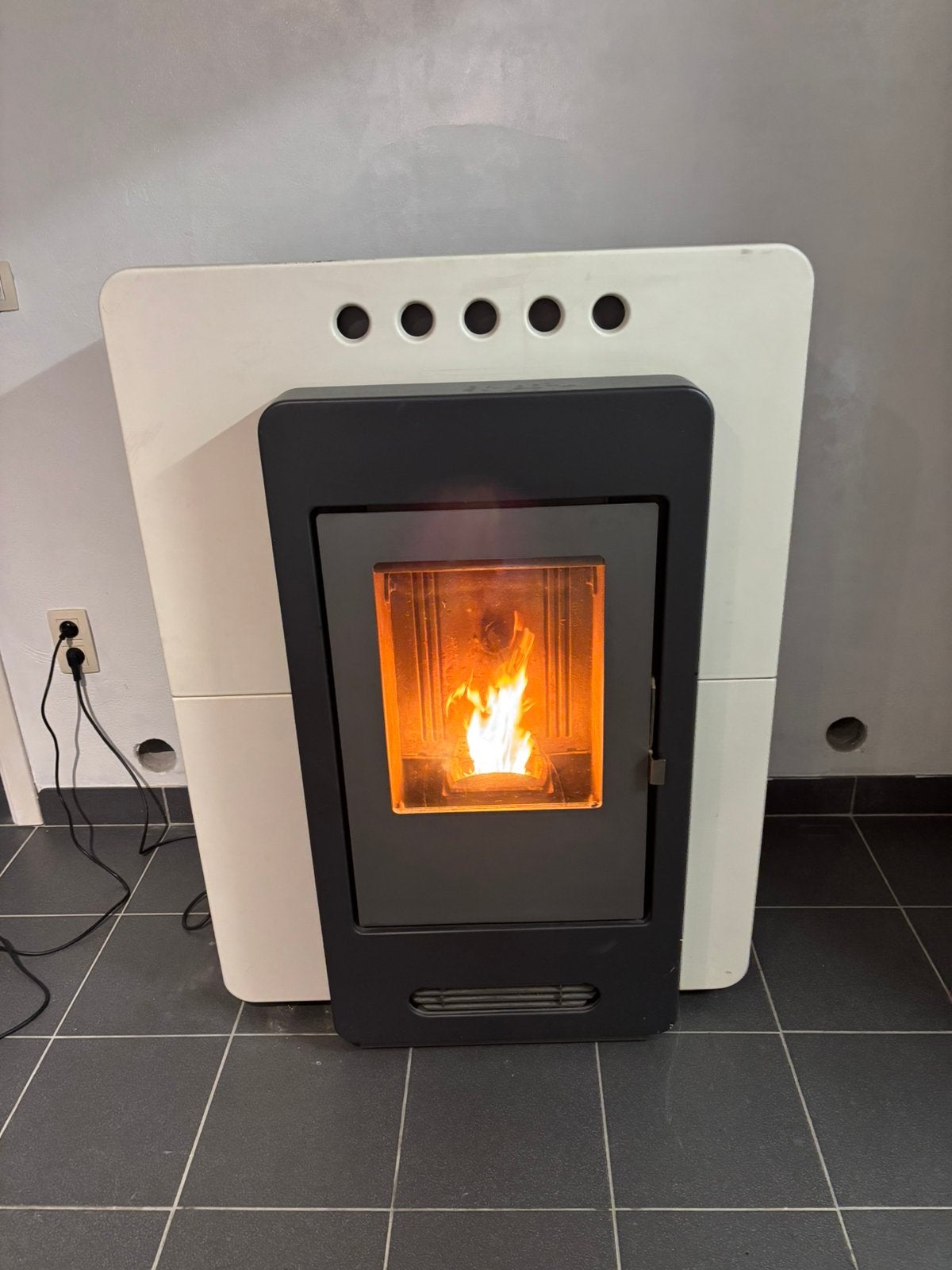 Pelletkachel piazetta p937, Maison & Meubles, Cheminées, Enlèvement, Utilisé, Autres types