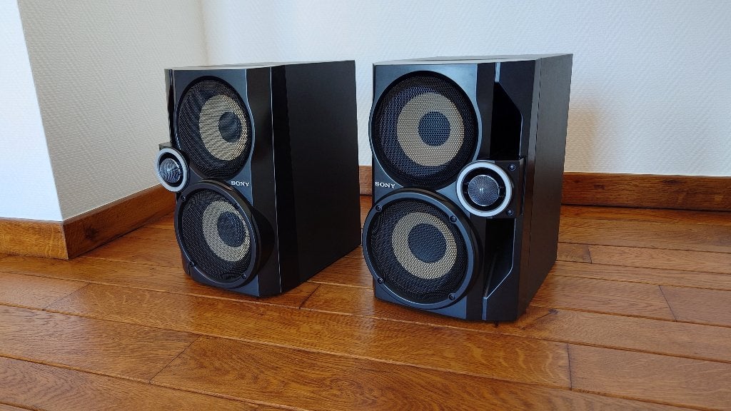 Sony-luidsprekers SS-RG60, Audio, Tv en Foto, Luidsprekerboxen, Ophalen, Gebruikt, 60 tot 120 watt, Sony