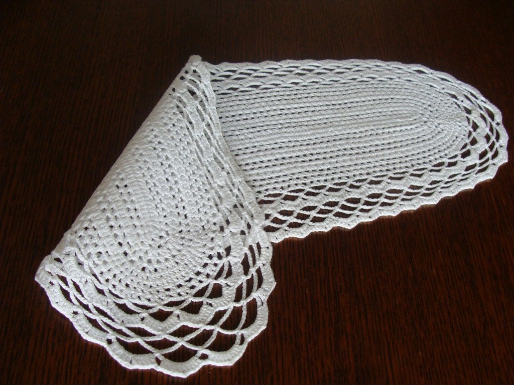 divers lot d'ancien napperons au crochet, Enlèvement, Comme neuf, Autour de, Intérieur