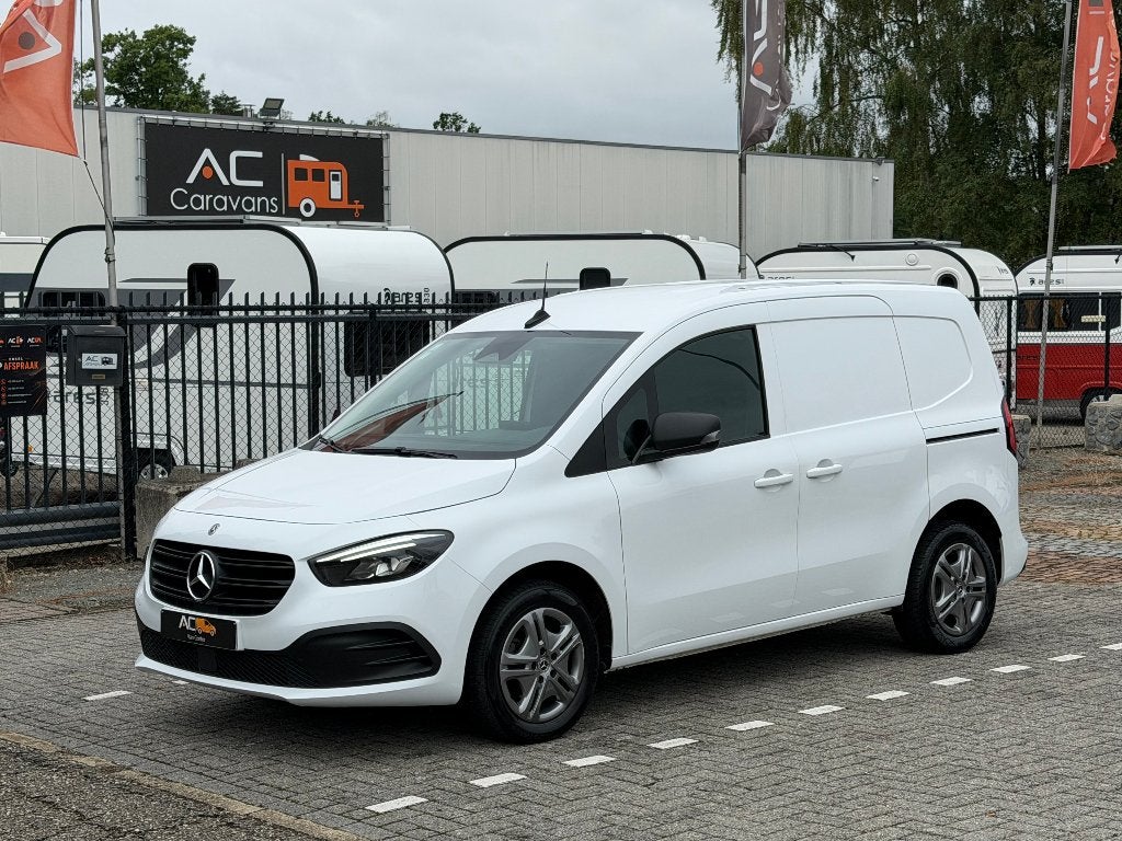 ✅Mercedes Citan 110CDI Airco/Navi/GARANTIE/Cruise/Led/Trekh., Voorwielaandrijving, Dealer onderhouden, Stof, 4 cilinders