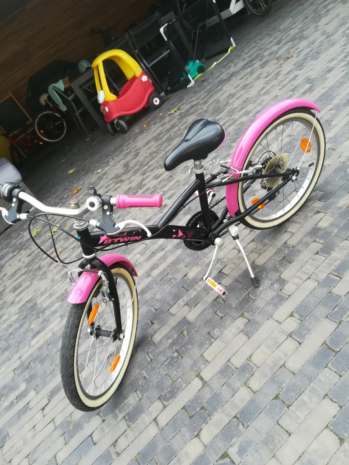 B'TWIN Original 500 (20 inch), Fietsen en Brommers, Ophalen, Gebruikt, Velgrem, Versnellingen