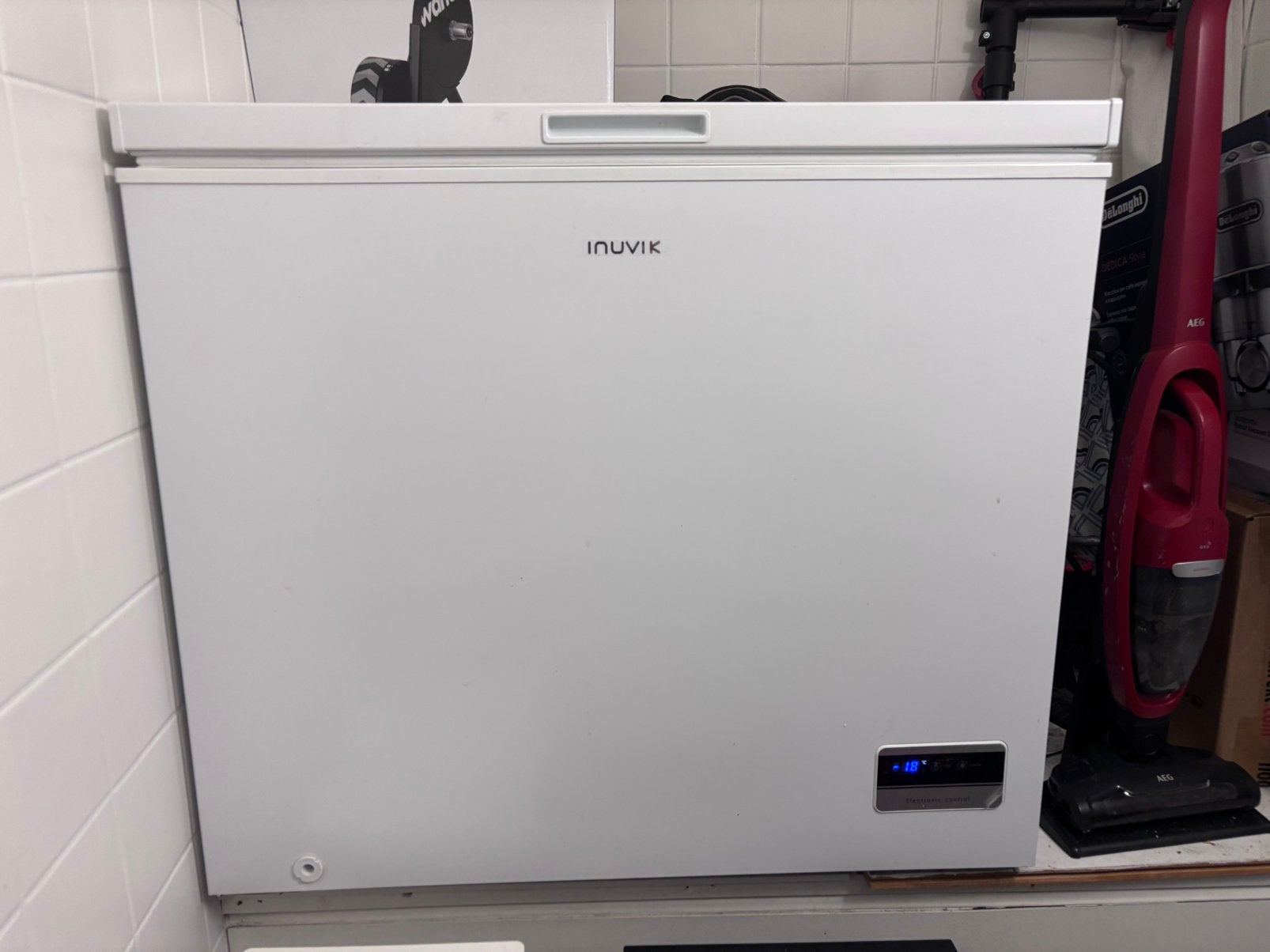 Freezer / Vriezer, Elektronische apparatuur, Gebruikt, Minder dan 85 cm, Energieklasse A of zuiniger, 90 cm of meer