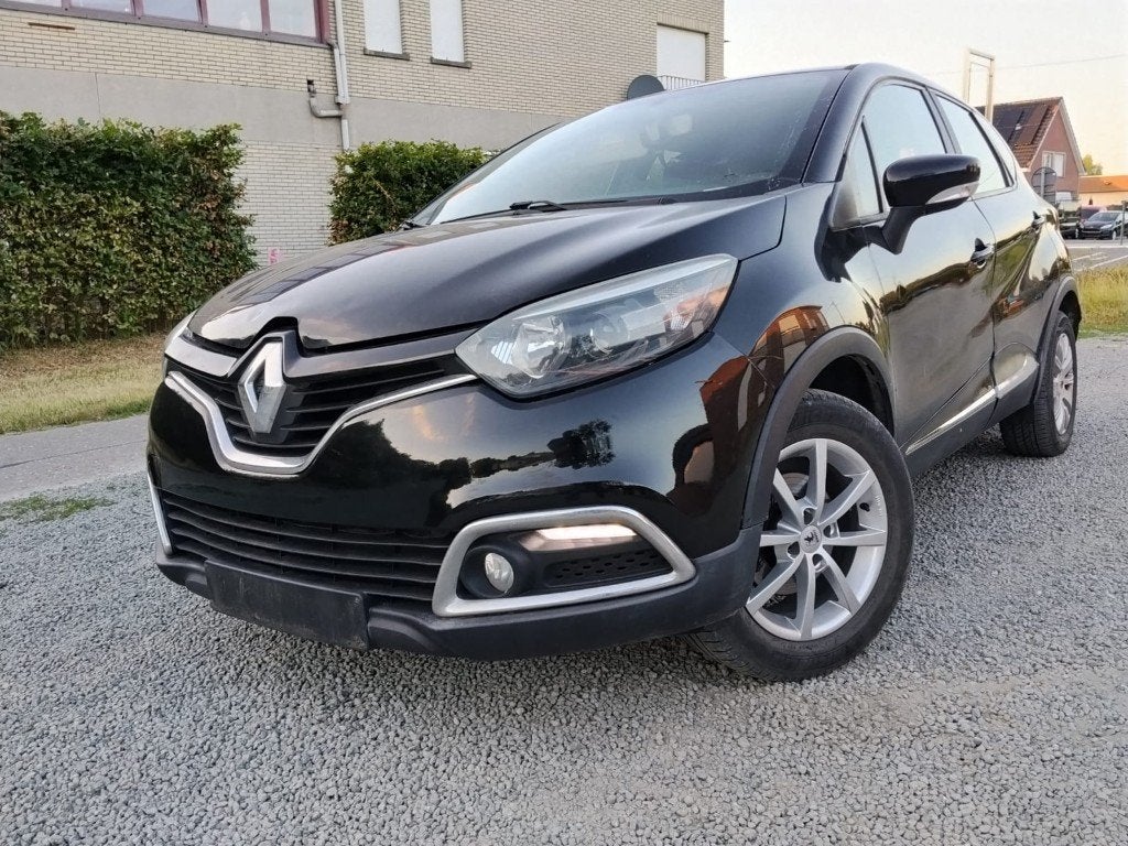 RENAULT CAPTUR/1500cc DIESEL/2015/GEKEURD/GARANTIE, Euro 5, Monovolume, Zwart, Bedrijf