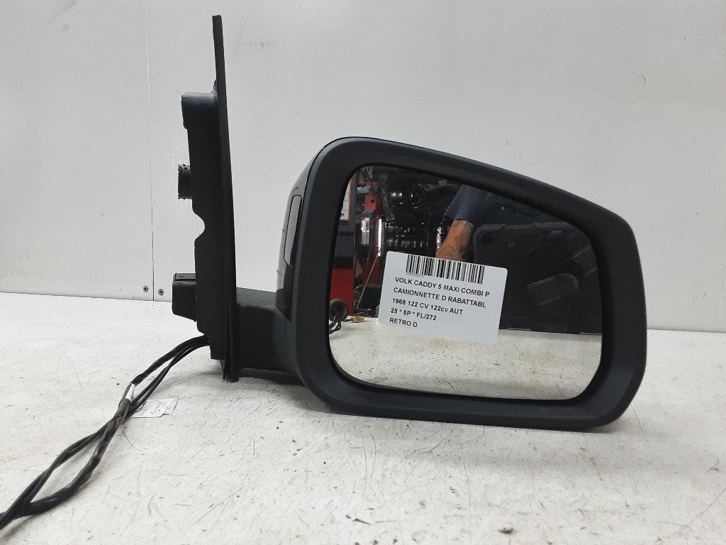 RETROVISEUR EXTERIEUR DROIT Caddy Combi V (SBB / SBJ), Volkswagen, Volkswagen AG, Utilisé, Kundenbetreuung@volkswagen.de