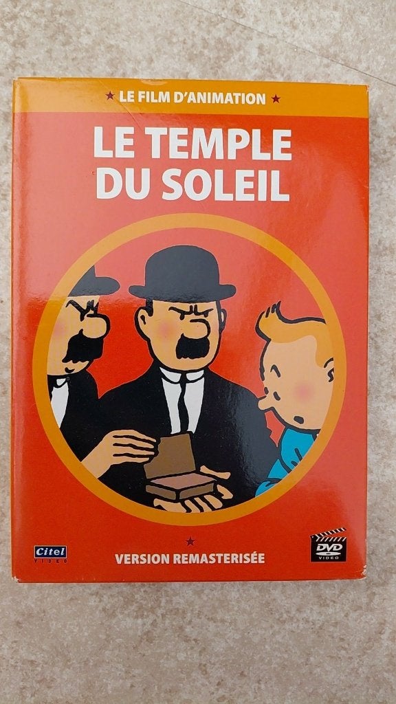 dvd Le temple du soleil, Ophalen, Gebruikt