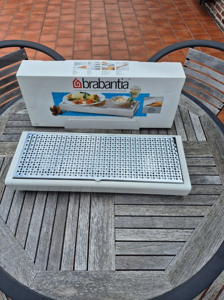 schotelverwarmer, Huis en Inrichting, Keuken | Keukenbenodigdheden, Ophalen, Nieuw, Metaal, Wit
