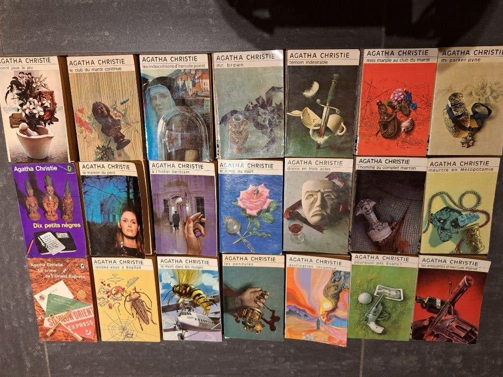 agatha christie : 21 boeken in goede staat, Boeken, Ophalen of Verzenden, Gelezen, Agatha Christie
