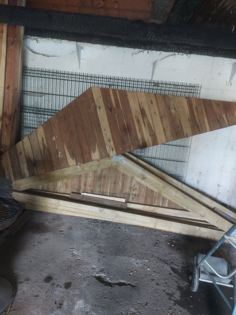 Fermettes de toiture neuves, Bricolage & Construction, Enlèvement, Neuf