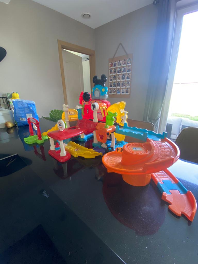 Vtech Mickey carwash, Ophalen, Zo goed als nieuw