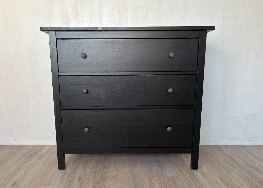 Commode Hemnes (Ikea), 3 ou 4 tiroirs, 25 à 50 cm, Moins de 100 cm, Comme neuf