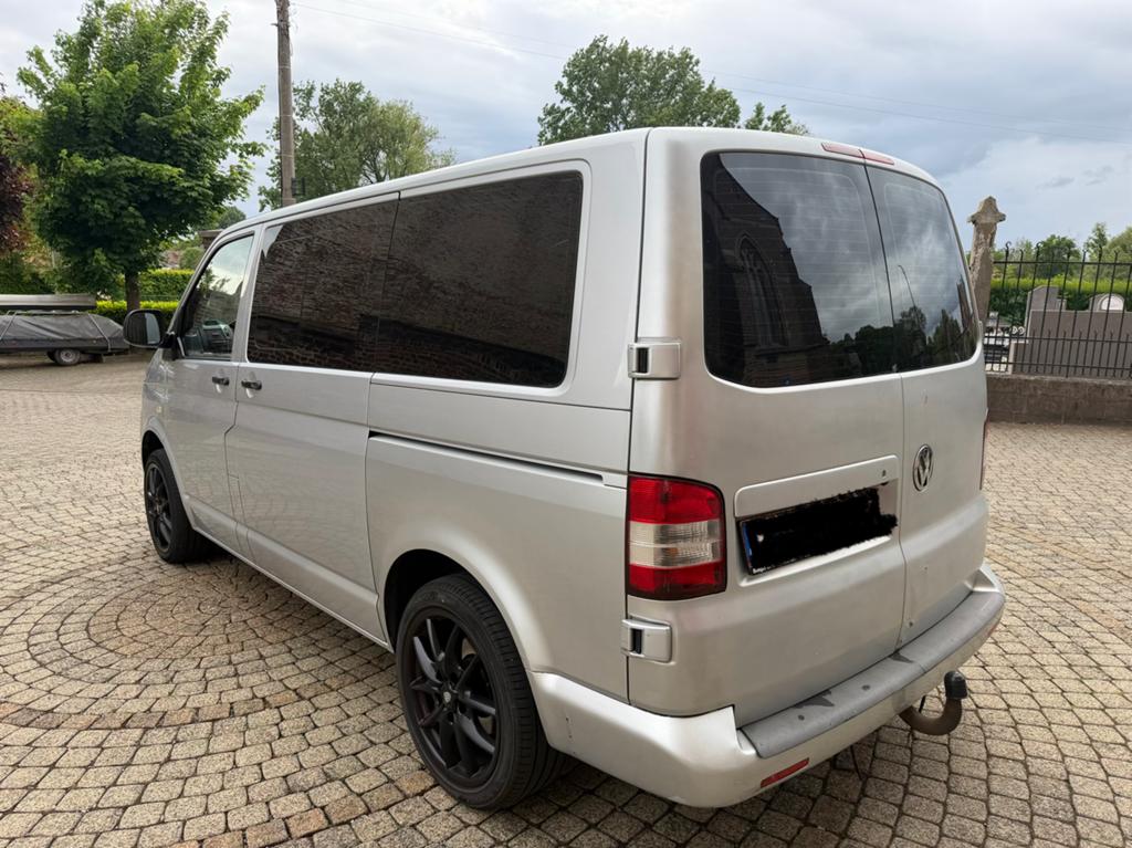 Volkswagen T5 2.5TDi Dubbel Cabine, Voorwielaandrijving, Stof, Volkswagen, 2800 kg