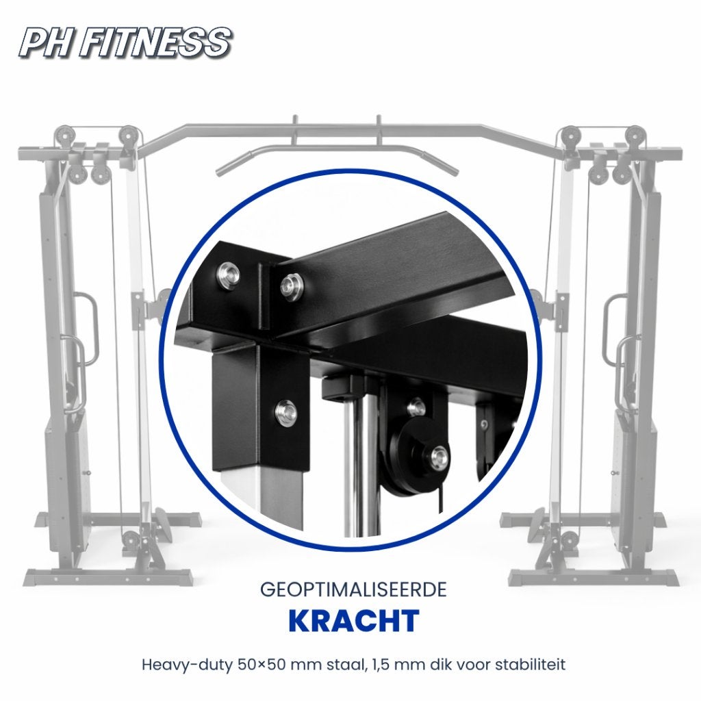 PH Fitness Dual Cable Crossover - Functional Trainer, Enlèvement, Neuf, Bras, Autres types
