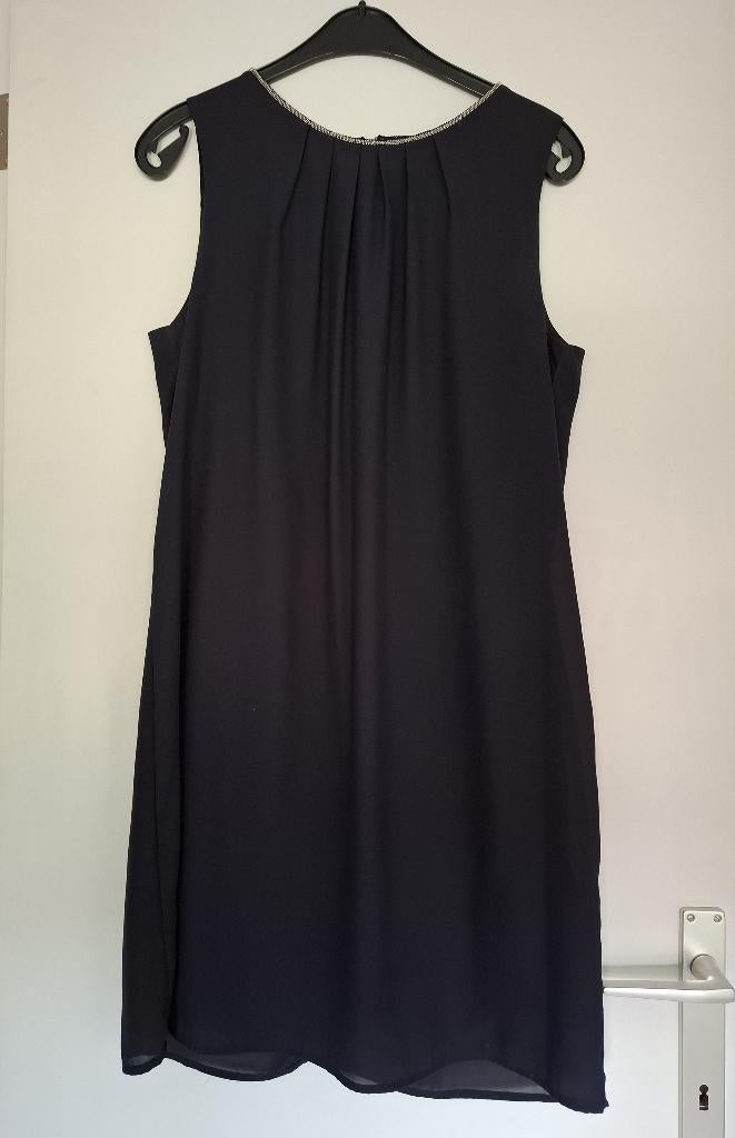 Kleedje donkerblauw, Ophalen, H&M, Blauw, Maat 42/44 (L)