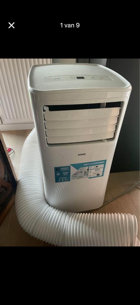 Mobiele airco, Ophalen, Timer, 3 snelheden of meer, Zo goed als nieuw