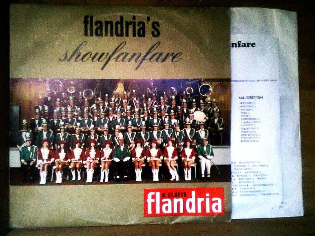 FLANDRIA showfanfare LP & koerslectuur, Ophalen