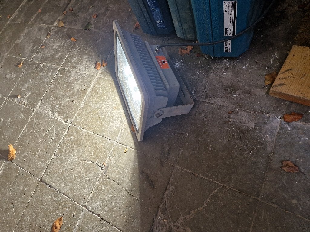 bouwlamp of verlichting Led straler 120W ip65, Ophalen, Gebruikt, Lamp