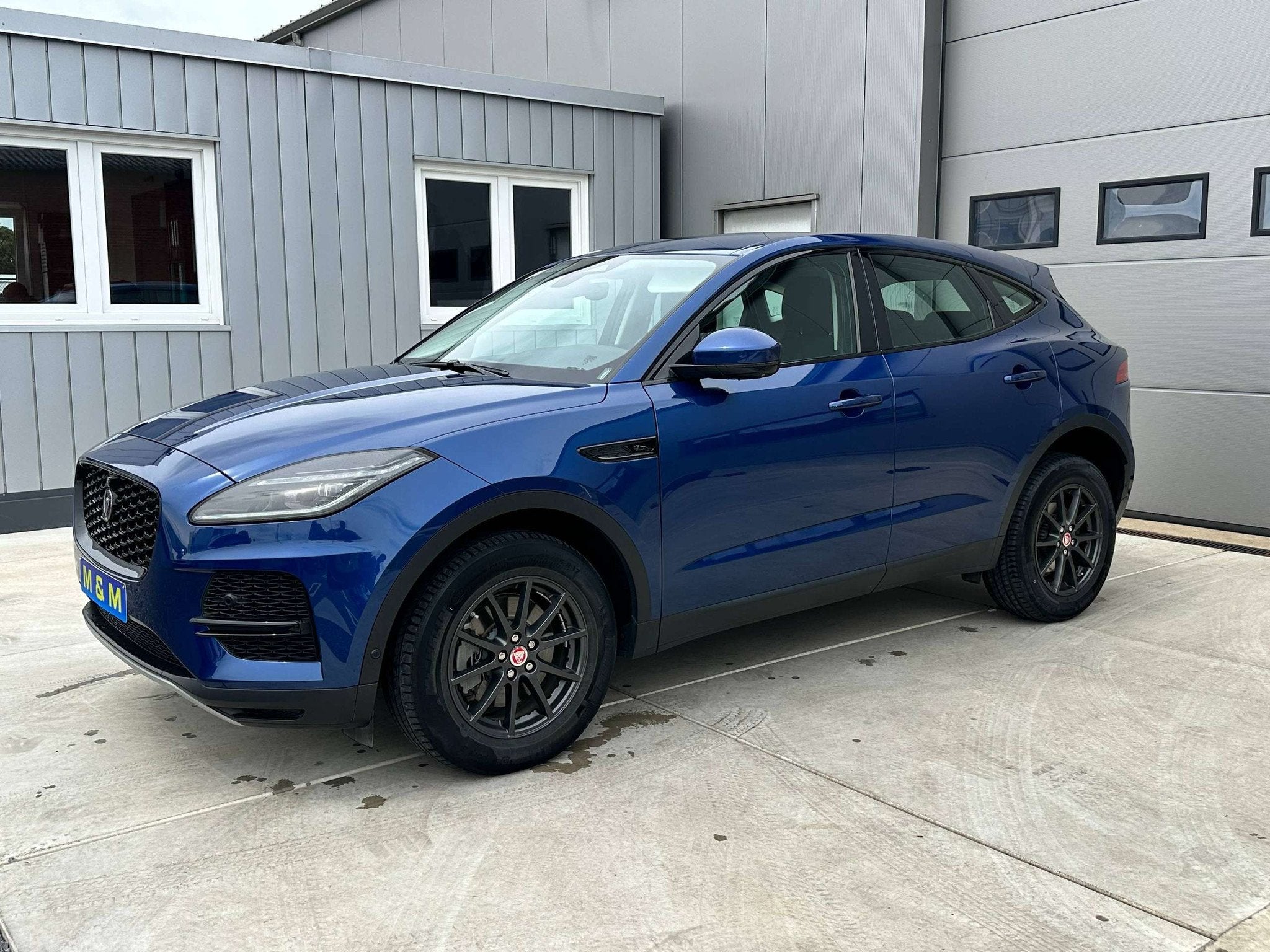 Jaguar E-Pace E-Pace 1.5 T MHEV MILD HYBRIDE P160 "AUTOMAAT", Auto's, Jaguar, Automaat, Stof, Blauw, https://public.car-pass.be/vhr/7c67871e-ee1b-4273-aa43-caaa13032252