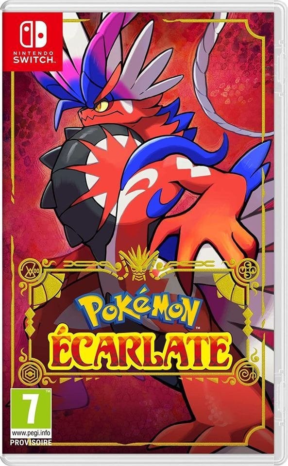 pokémon écarlate jeu nintendo switch, Enlèvement, Comme neuf