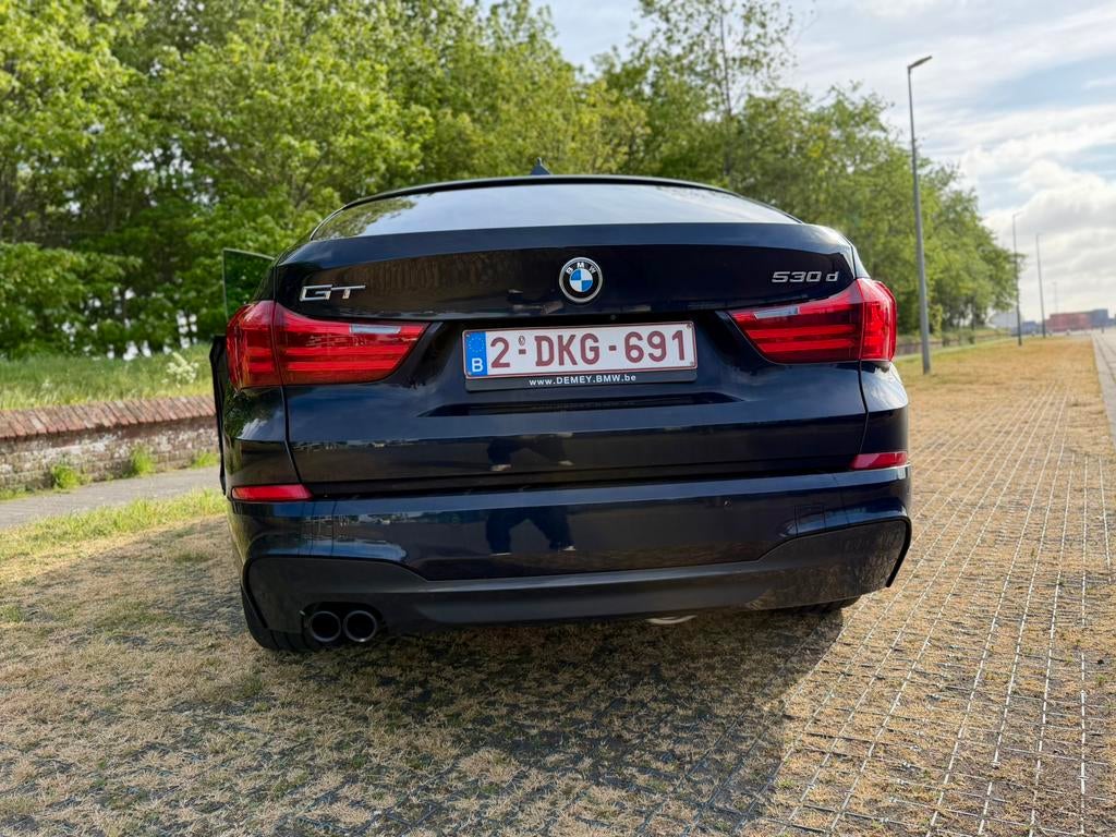 BMW 530d GT M Pack — Volledige opties Klaar voor registratie, Auto's, BMW, Automaat, Blauw, Leder, Diesel